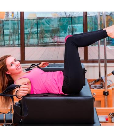 Pilates Mini Ball (10cm): Pink Accessory for AeroPilates, Yoga, Fitness & Strength - Buy Online on SooperMarket.com