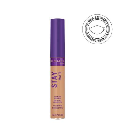 Rimmel London Stay Matte Concealer 232 Warm Ivory - 0.23 oz | Flawless Coverage & Long-lasting Matte Finish - Buy Online on SooperMarket.com