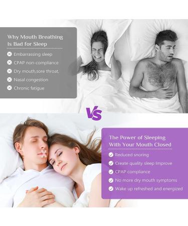 Mouth Tape for Sleeping 120 PCS - Gentle Sleep Strips to Reduce Mouth Breathing and Snoring for Better Nighttime Quality - Buy Online on SooperMarket.com
