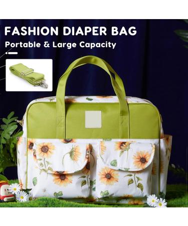 SONARIN Stylish Large Capacity Baby Nappy Changing Tote Bag with Changing Mat - Deer Design - Buy Online on SooperMarket.com