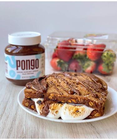 Pongo Cocoa Hazelnut Protein Spread - Low Sugar, Low Carb, Keto-Friendly, 13oz | No Palm Oil, No Artificial Sweeteners - Buy Online on SooperMarket.com