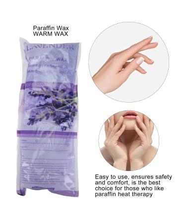 453g Lavender Moisture Paraffin Wax for Spa - Ideal for Dry Skin Relief Beauty Hand & Feet Treatment - Buy Online on SooperMarket.com