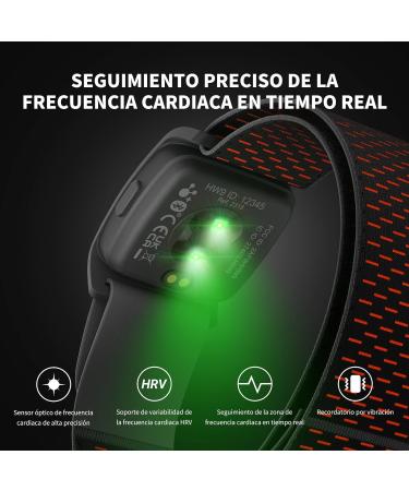 COOSPO HW9 Heart Rate Monitor - Bluetooth Ant+ Sensor IP67 Waterproof Smart HRM Pulse Bracelet Compatible with Polar Wahoo Garmin Wift Elite - Black - Buy Online on SooperMarket.com