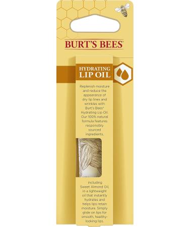 Burt's Bees Hydrating Lip Oil with Sweet Almond Oil 7.98 ml (Pack of 1) - Buy Online on SooperMarket.com