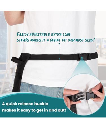 Noverlife Hair Stylist Waist Apron - 5 Pockets Adjustable Belt Bleach-Proof & Hair Resistant for Men & Women - Perfect Salon Tool for Hairdressers - Buy Online on SooperMarket.com
