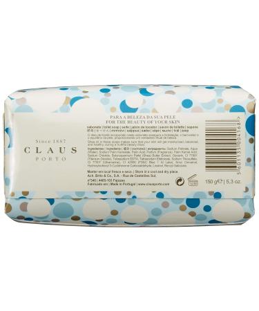 Claus Porto Oz Brise Marine Soap 5.3 oz - Luxurious Handcrafted Portuguese Soap - Buy Online on SooperMarket.com