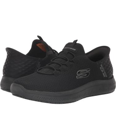 Skechers Men's Summits Sr Colsin Food Service Shoe 10.5 Wide - Slip-Resistant Hands-Free Design - Buy Online on SooperMarket.com