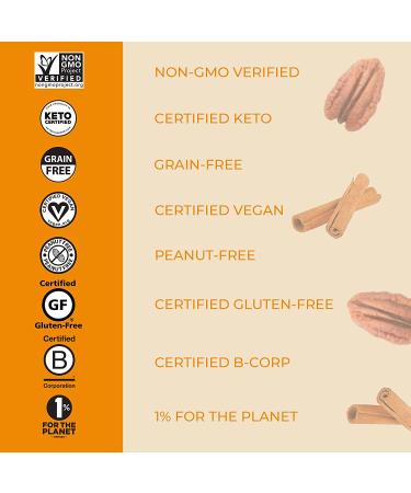 GOOD TO GO Soft Baked Bars - Cinnamon Pecan, 9 Pack | Gluten-Free, Keto, Paleo, Low Carb Snacks - Buy Online on SooperMarket.com