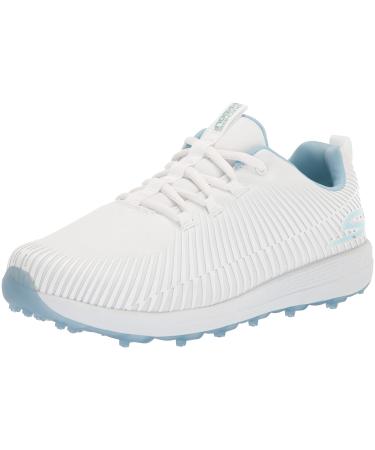 Skechers Women's Max Golf Shoe 38 EU White Blue Swing