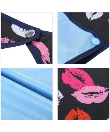 Adult Bibs 2 Pack Waterproof Mealtime Bibs Double Layer Reusable Dining Clothing Protector for Elderly Women Men 17.7" x 29.5" - Buy Online on SooperMarket.com
