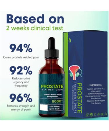 2024 New Prostate Treatment Drops - Prostate Pain Relief Drops Prostate Therapy Drops Prostate Drops Effectively Relieve Prostate Discomfort (1 Pcs) - Buy Online on SooperMarket.com