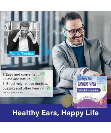 Tinnitus Relief Patches - 50 Pcs for Hearing Loss & Ear Tinnitus Treatment - Buy Online on SooperMarket.com