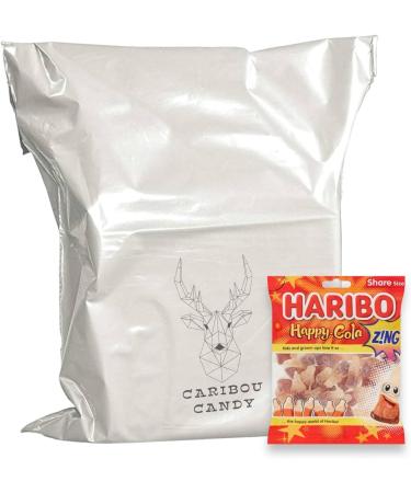 Happy Cola Bottles Zing Fizzy Gummy Sugar Coated Sweets 160g - 2x Share Bags - Buy Online on SooperMarket.com