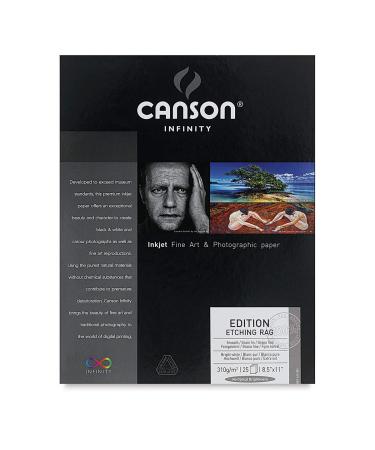Canson Infinity Canson Edition Etching Rag 8.5x11 Box of 25