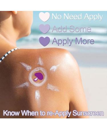 Neamou Sunscreen Stickers | Color-Changing Sun-Screen Patches Sunblock Face Stick Sunblock Patches Clear Sunscreen Stick for Face Know When to Re-Apply BSZ-004 - Buy Online on SooperMarket.com