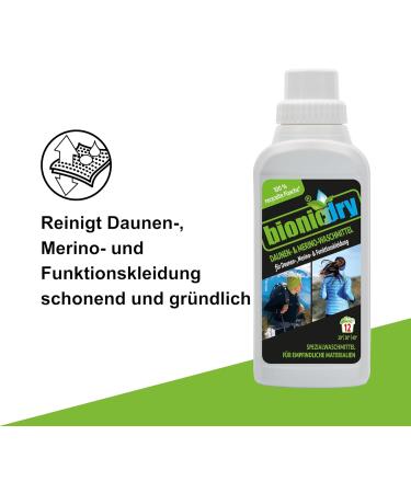 bionicdry Down Merino and Functional Membranes Detergent (500ml Bottle Only) Single Bottle - Buy Online on SooperMarket.com