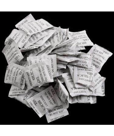 Glakyur 50pcs Silica Desiccant Bags - Moisture Absorber Pouches for International Shipping - Buy Online on SooperMarket.com