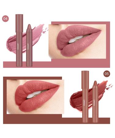 Ownest 6-Piece Matte Velvet Lipstick Set for Women - Long Lasting & Moisturizing - Buy Online on SooperMarket.com