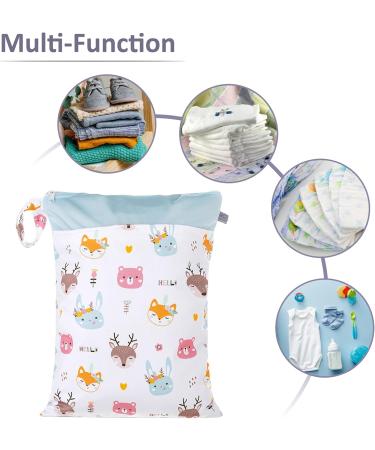 Seaur Cloth Diaper Pockets - Washable & Reusable Organizer Bag for Beaches Fitness Hiking & Travel | 30x40 cm | Color 11 - Buy Online on SooperMarket.com