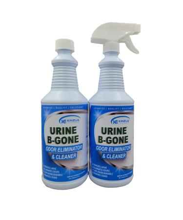 URINE-B-GONE | Professional Urine Enzyme Odor Eliminator | Completely Eliminate Stains and Odors | Each Bottle Contains Over 50 Billion Enzymes | Concentrated Formula | Effective on Laundry (2-Pack) 947 mL (Pack of 2)