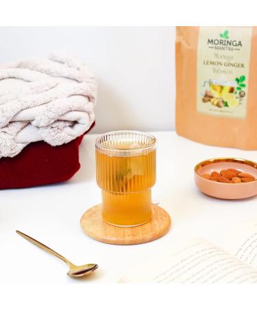 Moringa Mantra Moringa Lemon Ginger Herbal Tea 50 Dip Bags Organically Grown Moringa Infusion - Buy Online on SooperMarket.com