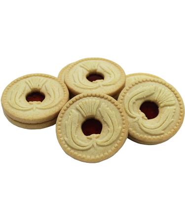 Paterson's Scottish Cream Strawberry Jam Shortbread 200g - Fresh Double Cream & Jam Filling - 7 oz Strawberry Cookies - Buy Online on SooperMarket.com