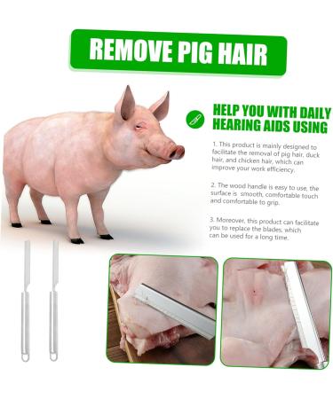 Buy Yardwe 2-Piece Sounding Kitchen Tools | Scratch-Free Steel Holder & Meat Curtain Cover | Practical Cooking Tools for Home & Restaurant - Buy Online on SooperMarket.com