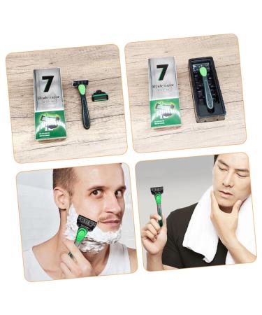 Premium Stainless Steel Razor Shaver Set for Men - Ultimate Hair Shaving & Grooming Solution - Buy Online on SooperMarket.com