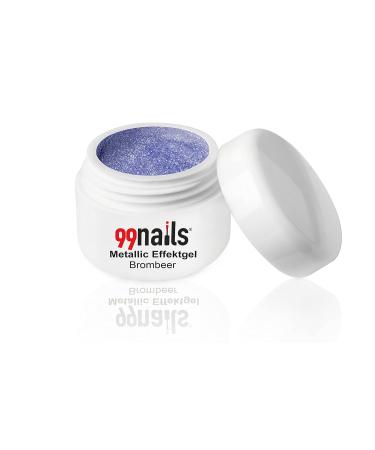 99nails Metallic Effect Gel - Blackberry | International Shipping | 5 ml - Perfect for Stunning Nail Art - Buy Online on SooperMarket.com