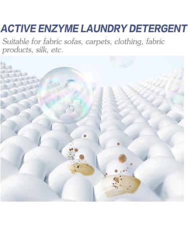 2024 New Laundry Stain Remover Active Enzyme Laundry Stain Remover Graceful Stain Remover Stubborn Stains Cleaner Active Enzyme Clothing Stain Remover (2Pcs) - Buy Online on SooperMarket.com