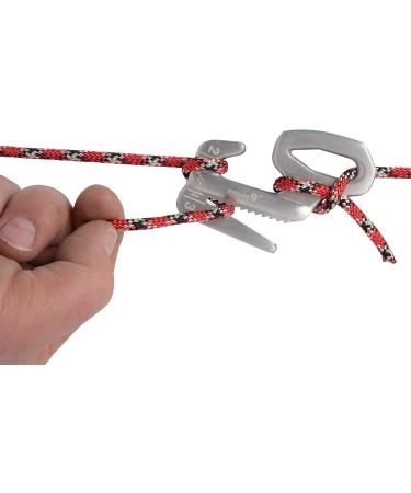 Nite Ize Figure 9 Silver - Large (NI-F9L-02-09) | Durable Adjustable Rope Tensioner for Outdoor Gear - Buy Online on SooperMarket.com