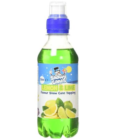 Snowycones | Syrup for Snow Cones and Shaved Ice | Not Slush | 250 ml Lemon and Lime