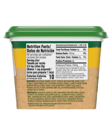 Knorr Professional Ultimate Vegan/Gluten-Free Stock Base - Low Sodium Vegetable 96 Oz (Pack of 6) - Buy Online on SooperMarket.com