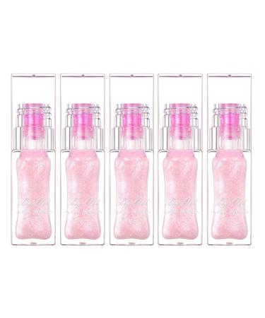 Warm and Moisturising Lip Oil Easy to Dye and Moisturize Not Easy to Discolour. Cup Colorful Lip Glaze Dudu Lip Makeup 6.5 ml Butter Striker (D One Size) 1 count (Pack of 1) d
