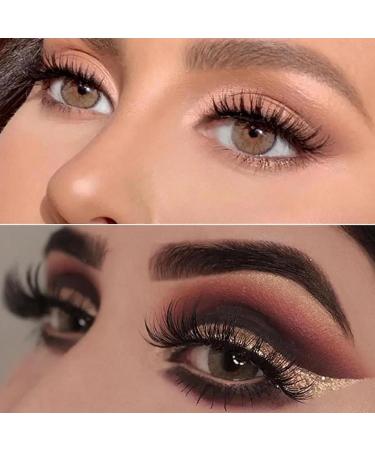 Magnetic False Eyelashes Reusable Magnetic Lashes Kit-Magnetic Lashes With Applicator Soft Magnets False Eyelashes Easy To Wear No Glue & No Makeup Remover Natural Look 3D Effect (EB01) - Buy Online on SooperMarket.com