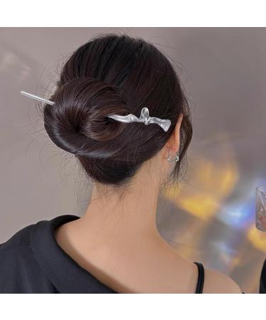 DHWEKU 2 pieces women's hair sticks retro hair sticks hair sticks for long hair beautiful and elegant holds the hair firmly suitable for hair styling design for decorative hair firm hairstyle - Buy Online on SooperMarket.com
