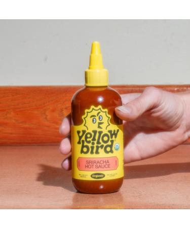 Organic Sriracha Hot Sauce - Yellowbird | Spicy Plant-Based Chili Pepper Sauce | Gluten Free, Non-GMO - 9.8 oz - Buy Online on SooperMarket.com