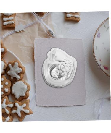 Zerodeko Tart Pans 2 pcs Cold - Fish Rice Mould Baking Aluminium Shape Cake Household Jelly Mousse Pudding Cups - Buy Online on SooperMarket.com