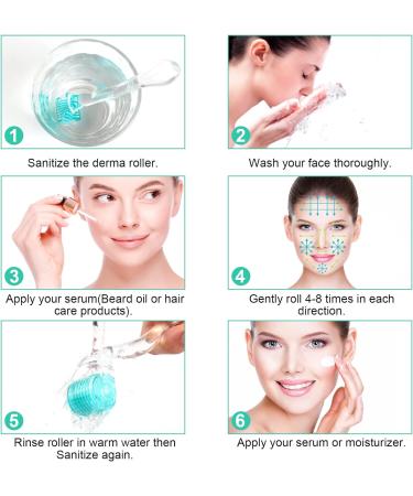 Buy Dermaroller with 192 Needles Anti-Aging Acne Treatment Cellulite & Hair Loss Solution 1 Pack International Shipping Available - Buy Online on SooperMarket.com