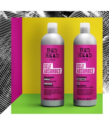 TIGI Bed Head Self Absorbed Shampoo & Conditioner 25.36 Fl Oz - Nourishing Hair Care Set for Dry Hair - Repair and Strengthen From Within (Pack of 2) - Buy Online on SooperMarket.com