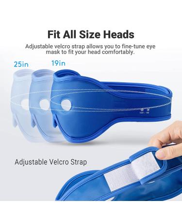 Reusable Gel Eye Mask | Cooling Eye Mask for Puffy Eyes & Migraine Headache Relief - Buy Online on SooperMarket.com
