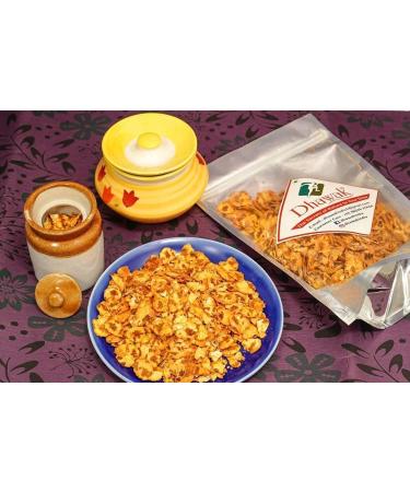 AOZA Dhawak Special Low Fat Black Chana Jhor Garam - 400 GMS. (Namkeen Snacks) - Buy Online on SooperMarket.com