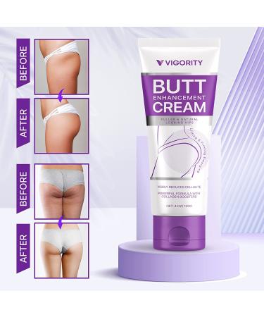 Butt Enhancement Cream | Hip Lift & Firming Lotion for Bigger, More Elastic Buttocks | Moisturizing & Gentle Formula | 4oz (Pack of 1) - Buy Online on SooperMarket.com