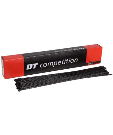 DT Swiss Competition Race Spoke: 2.0/1.6/2.0mm 274mm J-Bend Black Each