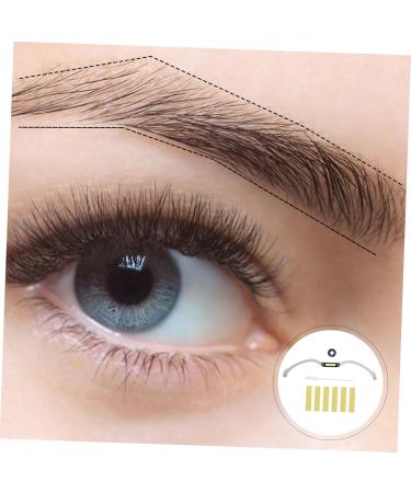 Baluue 1pc Microblading Eyebrow The Tools Eyebrow Measure Tool Silver Eyebrow Positioning Tool - Buy Online on SooperMarket.com