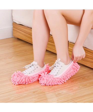 10pcs Washable Microfiber Mop Slipper Shoes Cover - Reusable Foot Socks for Floor Polishing - Ideal for Bathroom, Office, Kitchen & House Cleaning - Buy Online on SooperMarket.com