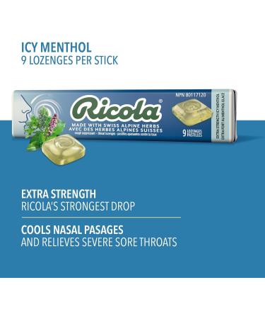 Ricola Stick - Extra Strength Icy Menthol - Buy Online on SooperMarket.com