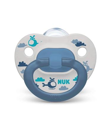 NUK Orthodontic Pacifiers Blue 18-36 Months - Pack of 2 - Buy Online on SooperMarket.com