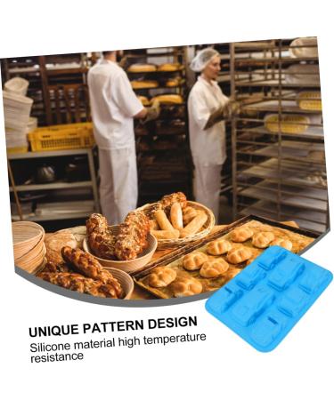 PRETYZOOM Cake Mold Kids Baking Molds Silicone Candy Trays Cake Stencil Pastry Muffin Molds Cookie Stencils Silicone Molds Chocolate Baking Mold Bakeware Paper Cup Silica Gel - Buy Online on SooperMarket.com
