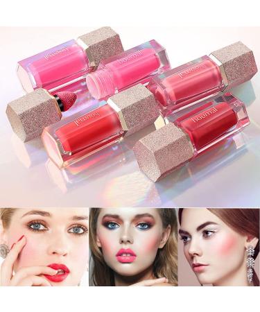 Yeweian Soft Cream Blush Makeup - Tomato Red | Lightweight & Long Lasting Dewy Liquid Blush - Buy Online on SooperMarket.com